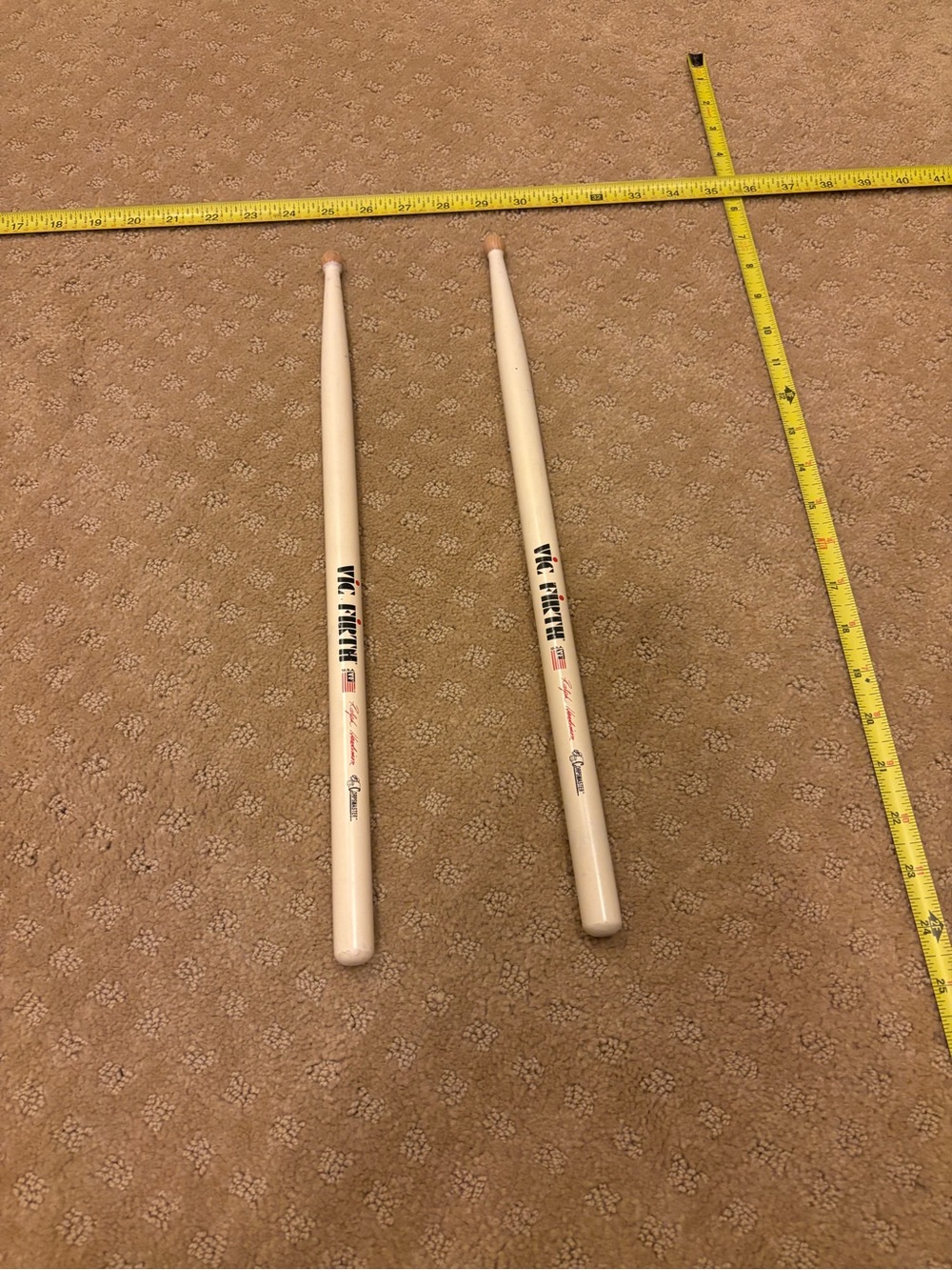 Vic Firth Natural Wood Drumsticks - Pair